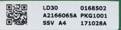 KIT DE TARJETAS PARA TV LG / MAIN EBT66527902 / EAX69083603 (1.0) / T-CON RUNTK6396TPZG / 1P-118BC00-4010 / 0418FVZG / FUENTE EAY65248602 / LGP70T-19U1 / 65248602 / B12L128602 / PANEL NC700DQE-VSHX7 / MODELO 70UN7070PUA.BUSMLKR - Imagen 5
